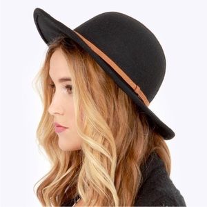 RVCA Jemma Black Wool Hat